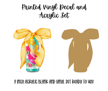 Printed Vinyl - Alani Sherbet Swirl Collection