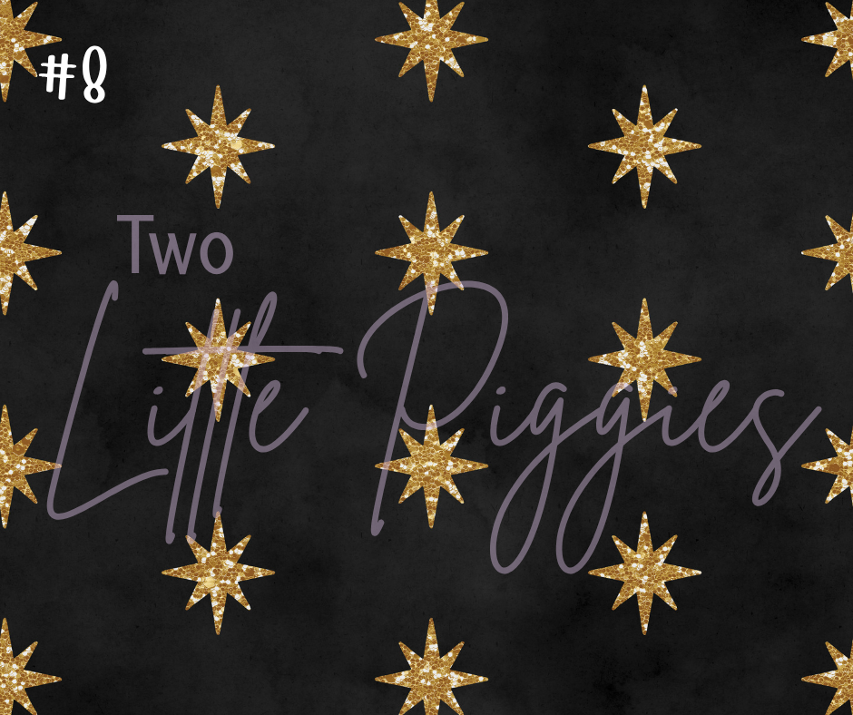 Printed Vinyl - Leo - Black and Gold