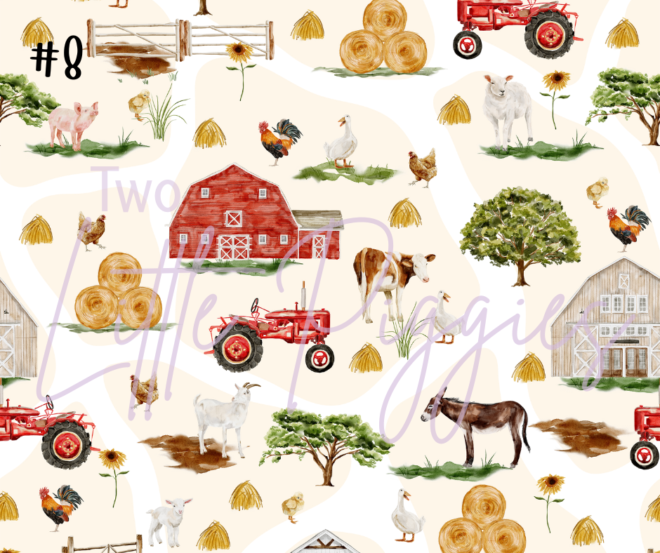 Printed Vinyl - Farmlife