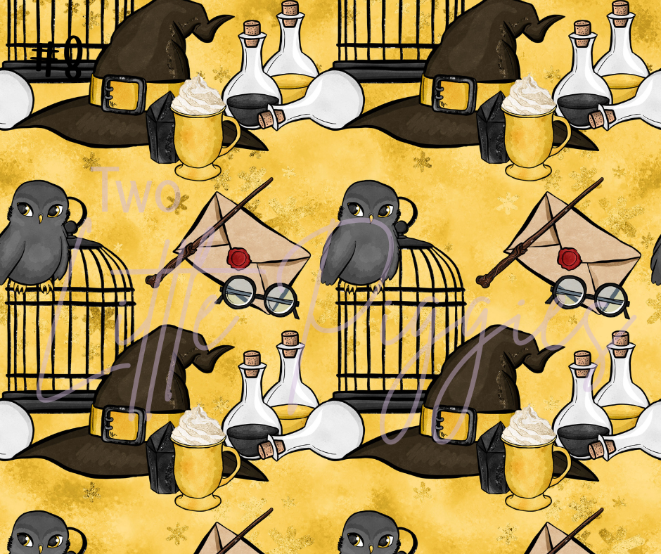 Printed Vinyl - HP - Hufflepuff