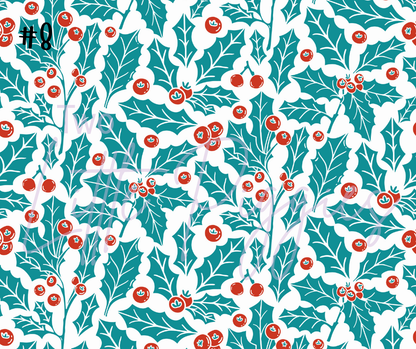 Printed Vinyl - Happy Holidays