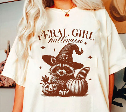 Feral Girl Halloween