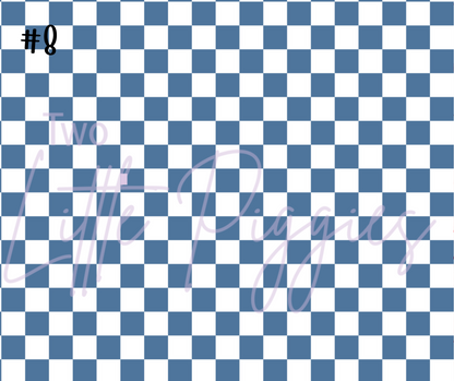 Printed Vinyl - 4th of July Bows Collection