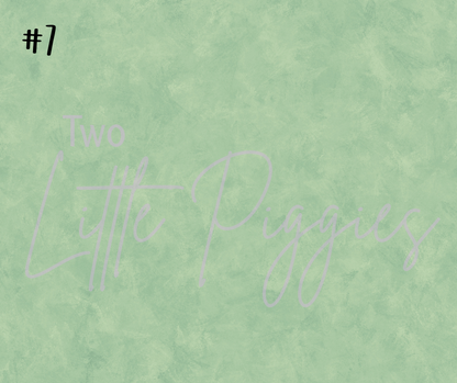 Printed Vinyl - Soft Pastel Patterns