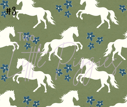 Printed Vinyl - Wild Horses Collection