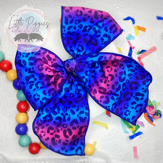 Moonlight Leopard Hayley Bow