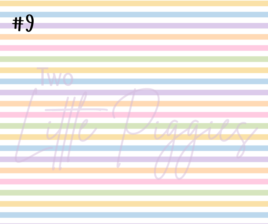 Printed Vinyl - Pastel Balloon Dogs