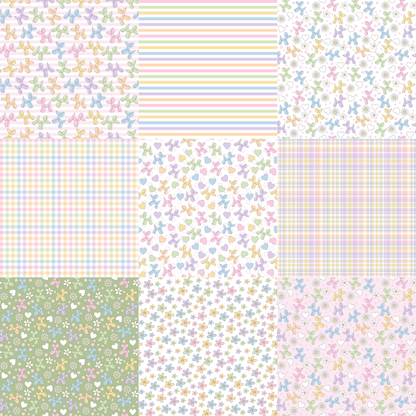 Printed Vinyl - Pastel Balloon Dogs