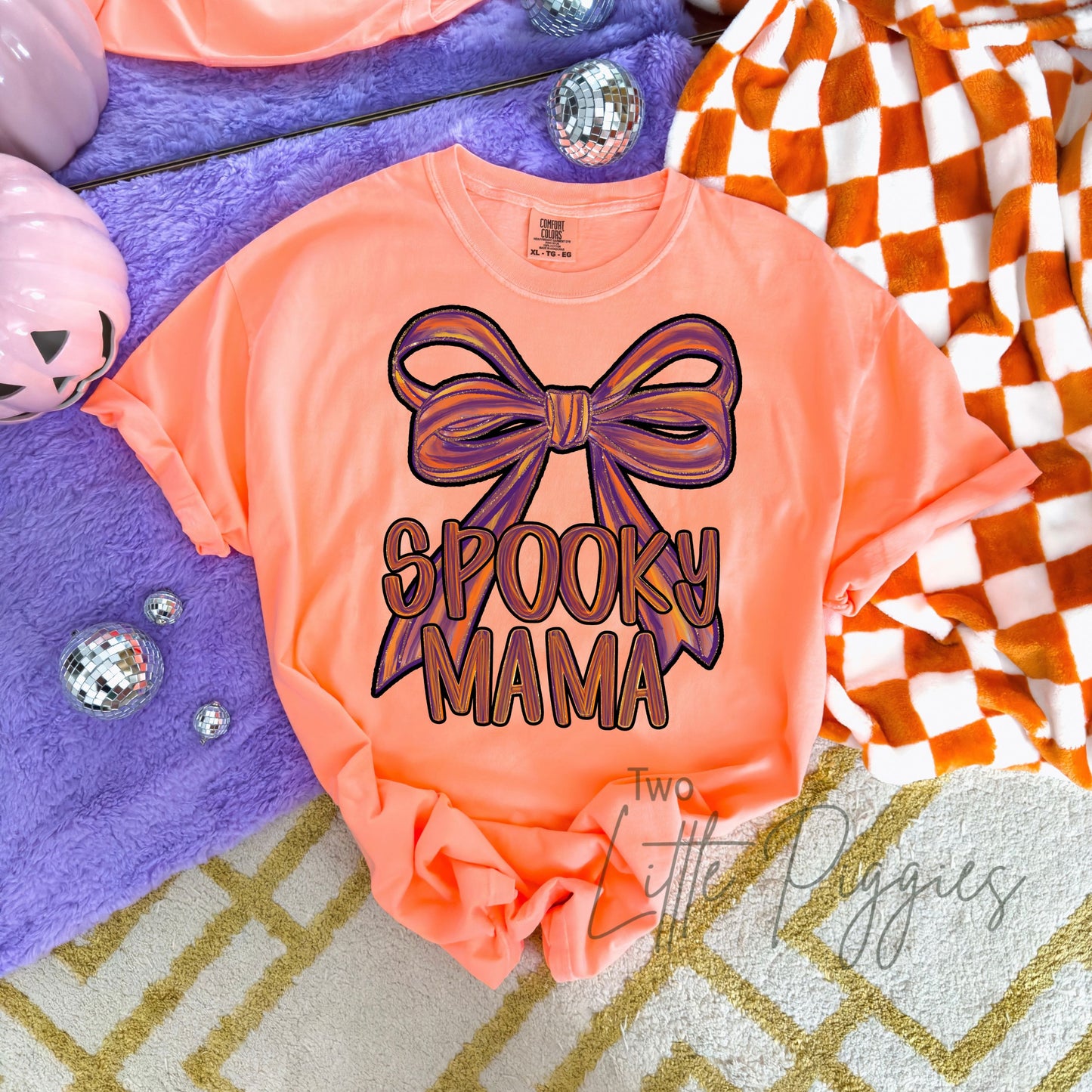 Custom Halloween Bow Digital Design