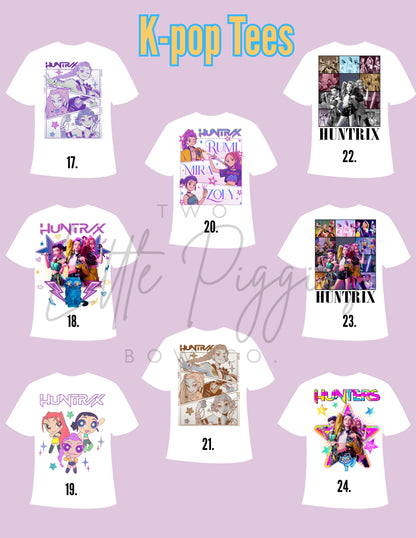 K-Pop Graphic Tees