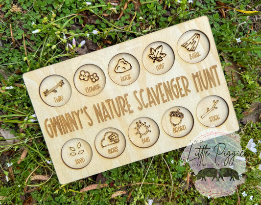 Custom Scavenger Hunt Board