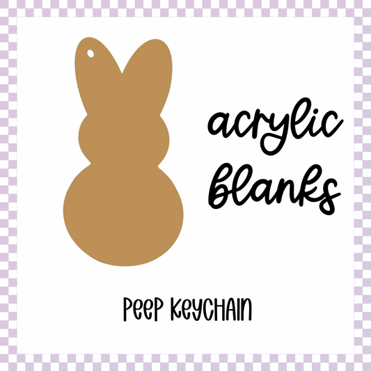 Acrylic Blank - Peep (3pc)