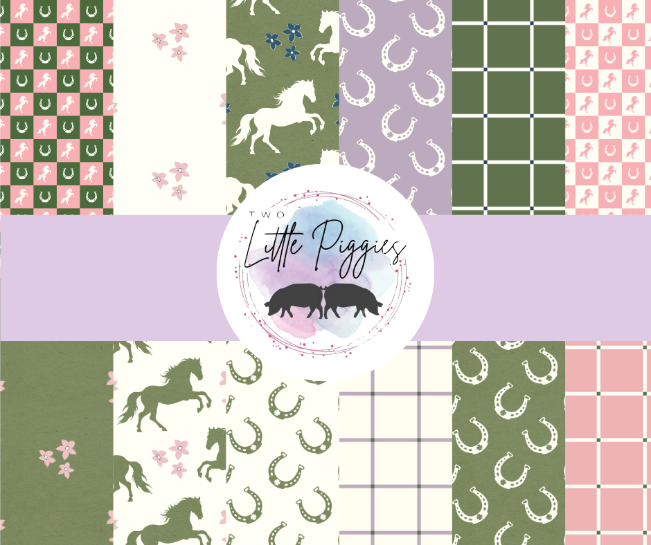 Printed Vinyl - Wild Horses Collection