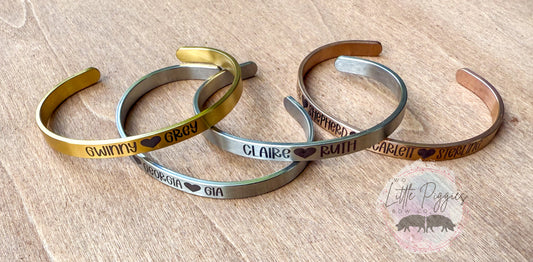 Custom Stainless Steel Bangle